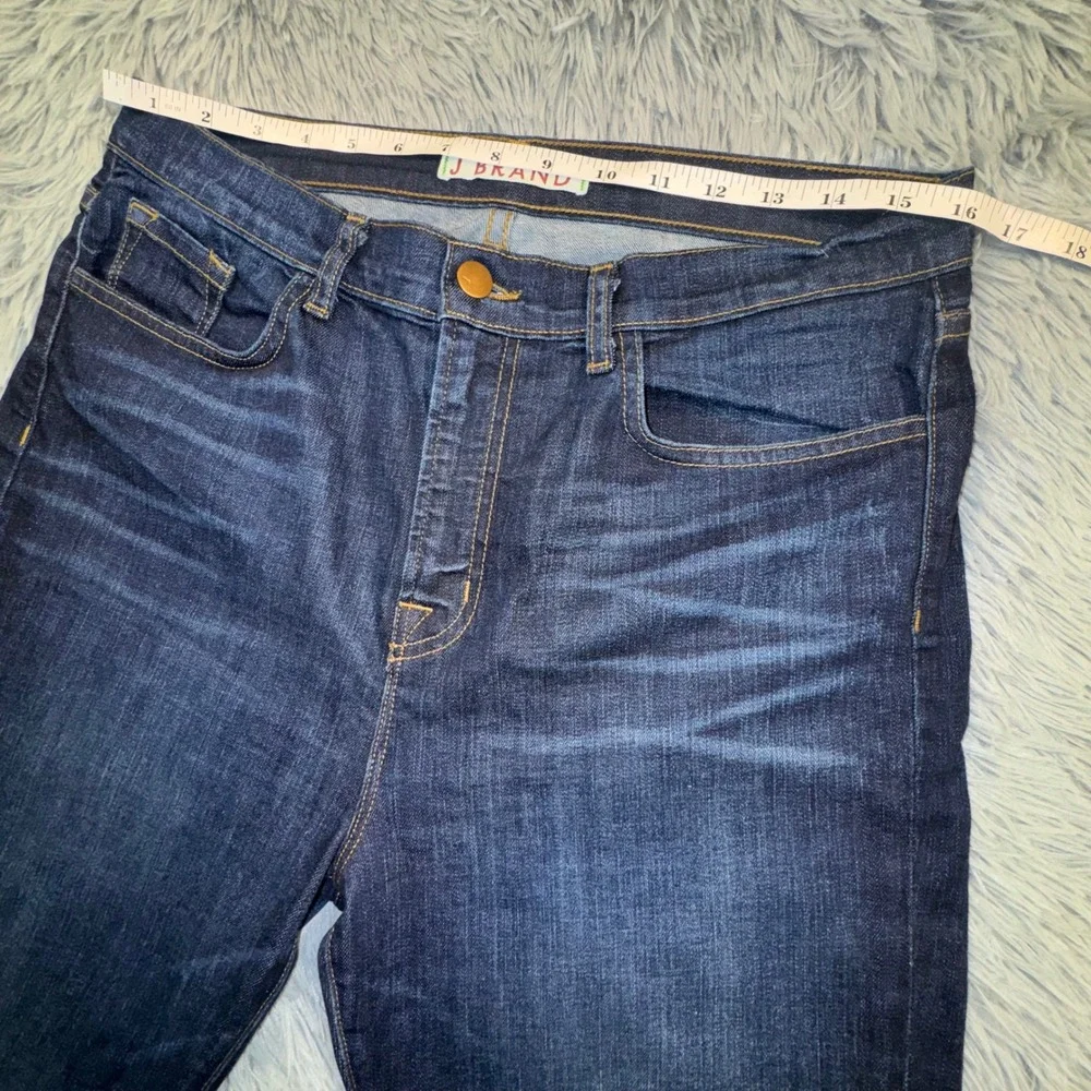 J BRAND Jeans Women's 32 Monaco Flare‎ High Rise Dark Wash Stretch Bell Bottom